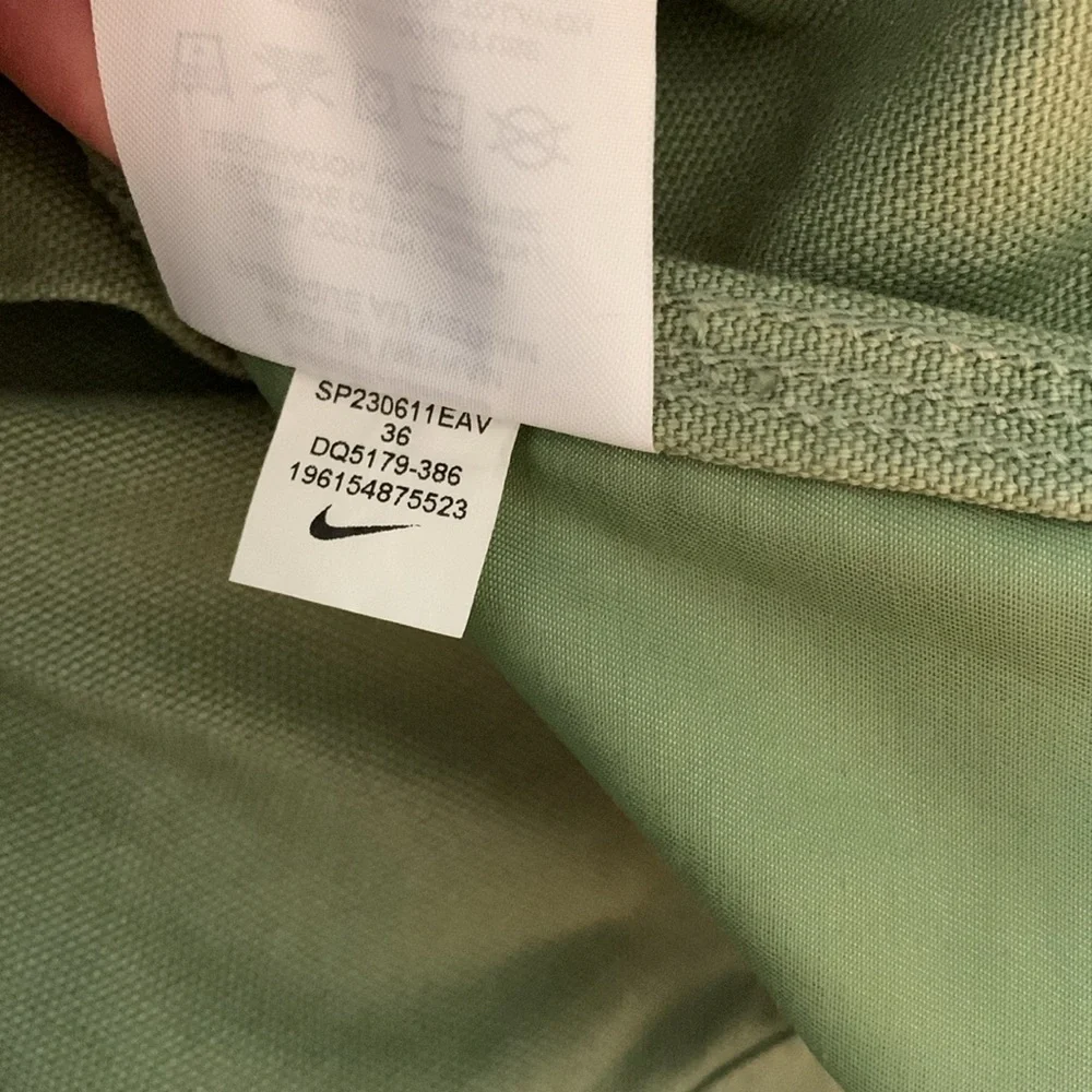 Nike Life Men's Green Double Panel Pants Size‎ 36